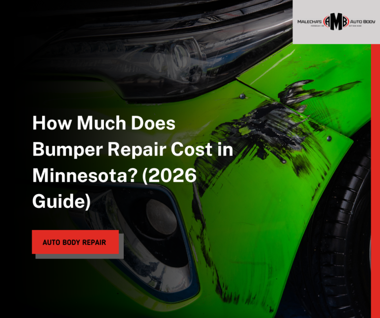 How Much Does Bumper Repair Cost in Minnesota (2026 Guide)